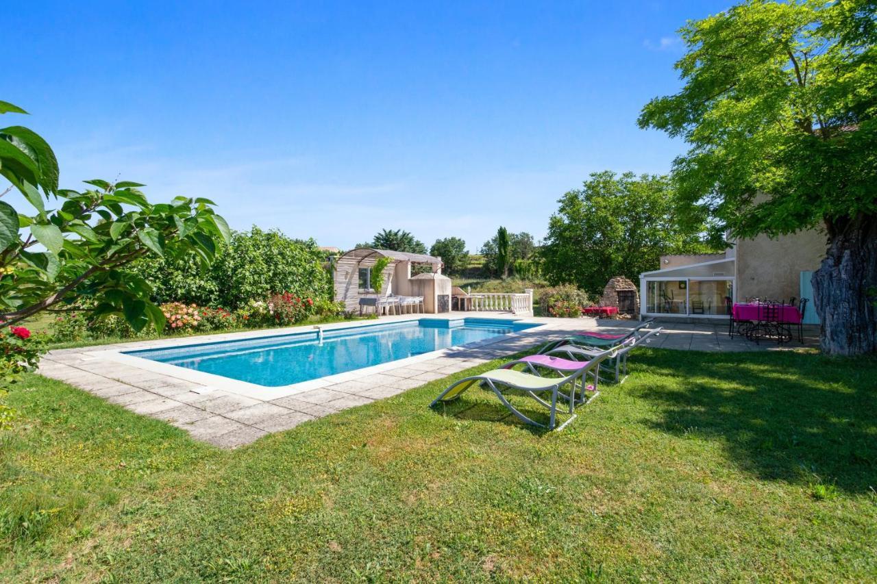 Villa Charmante A La Tour-D'Aigues Avec Piscine Privee La Tour-dʼAigues Exterior foto